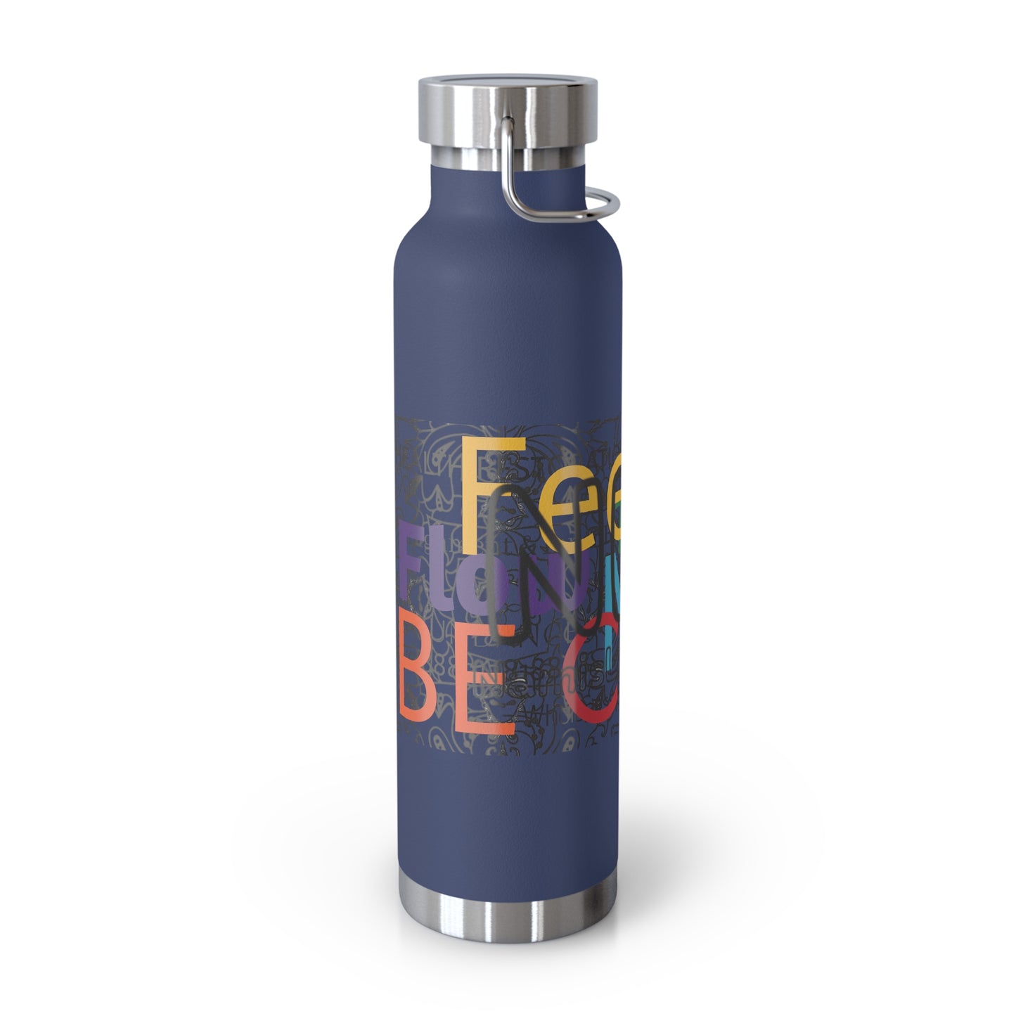 Colorful Insulated Water Bottle with Motivational Quotes, Travel Mug, Eco-Friendly, Gift for Fitness Enthusiasts, Hydration Companion