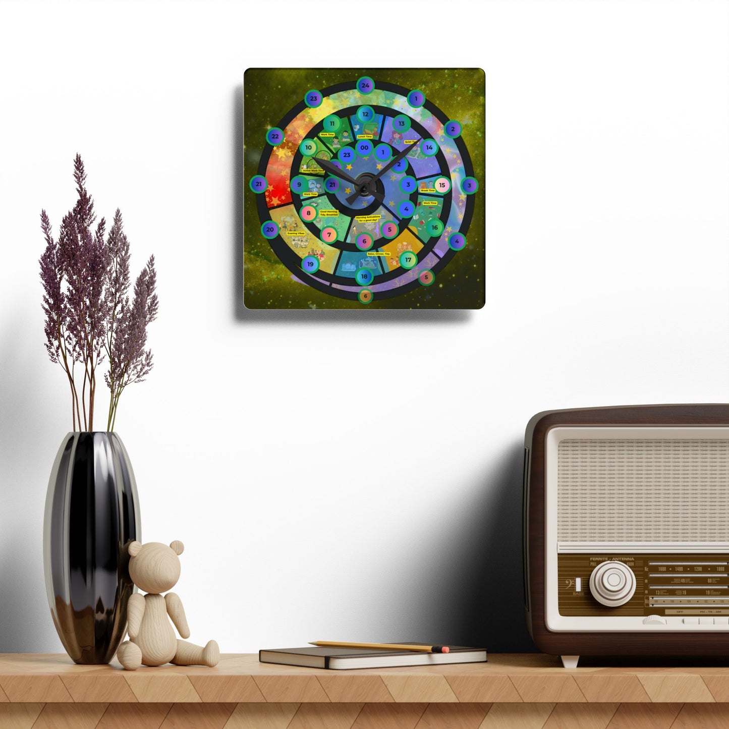 Fibonacci Day Clock
