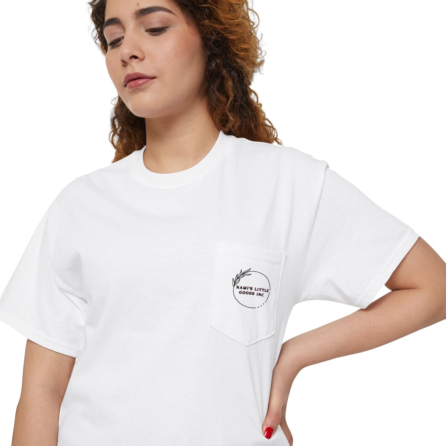 Progress Over Perfection Pocket Tee, Unisex Cotton Tee, Casual Daywear, Gift for Creatives, Motivational T-Shirt