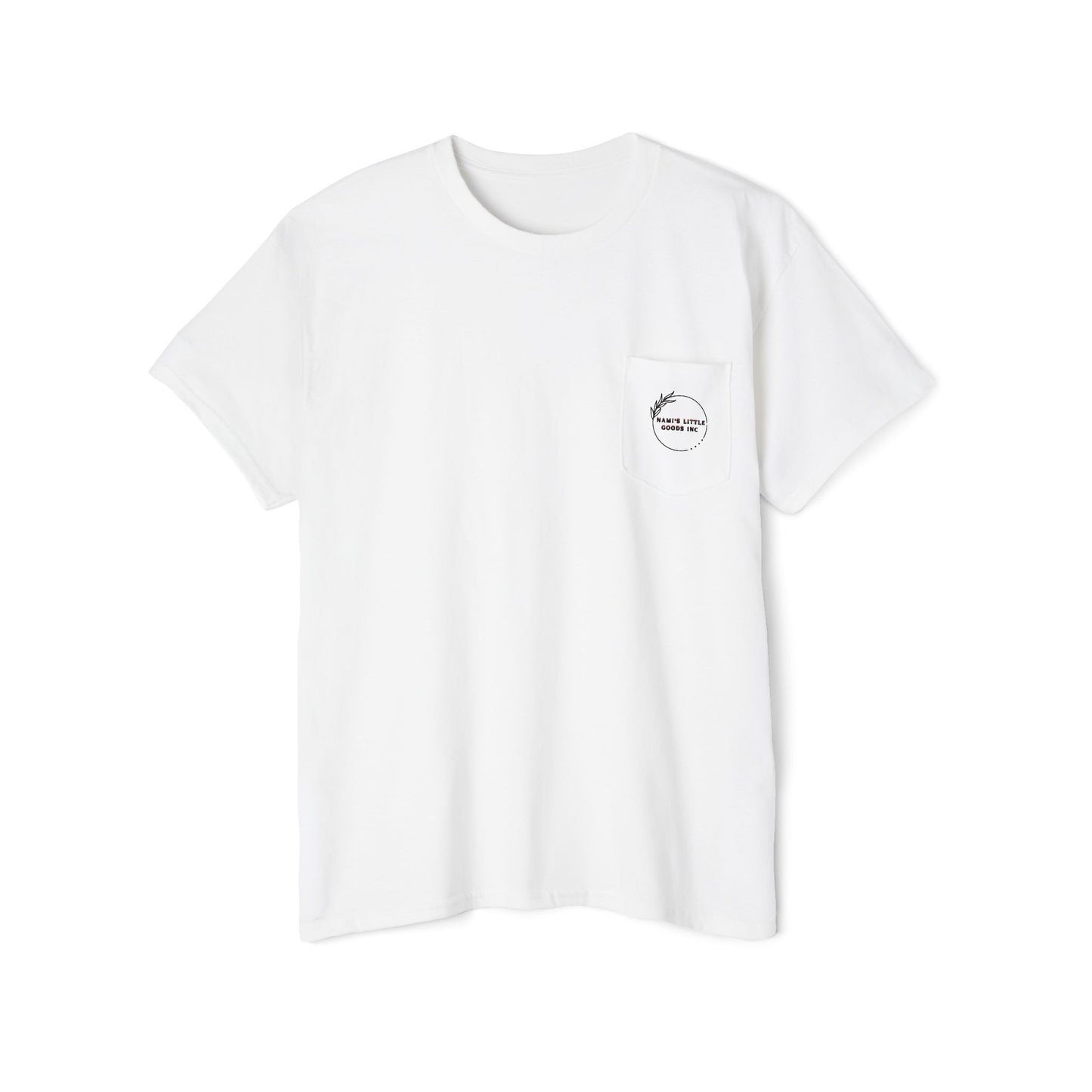 Progress Over Perfection Pocket Tee, Unisex Cotton Tee, Casual Daywear, Gift for Creatives, Motivational T-Shirt