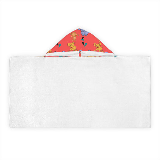 Kids' Animal Hooded Towel, Cute Elephant and Lion Design, Bath Time Essentials, Beach Towels, Toddler Bathrobe, Fun Pool Gifts