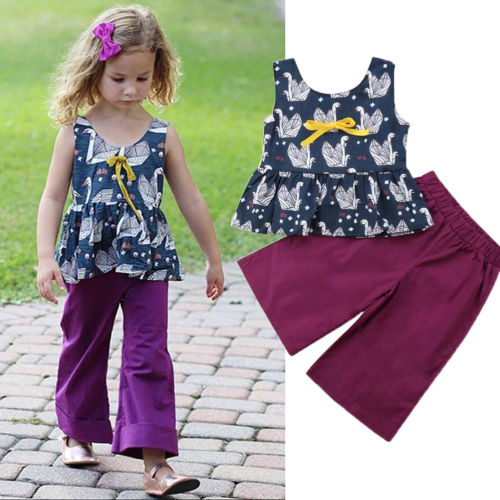 2018 Toddlers Animal Baby Girls Sleeveless