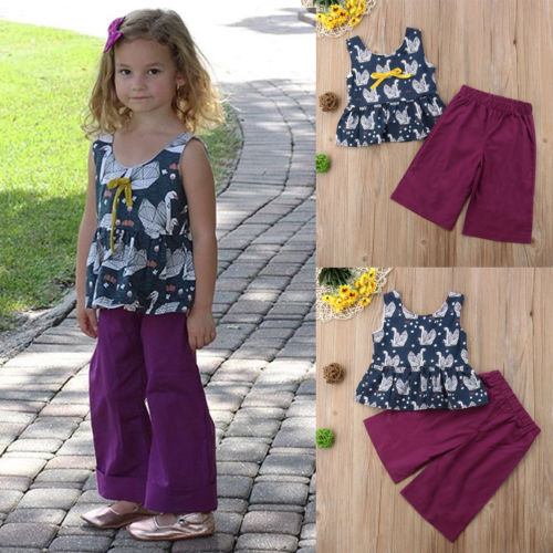 2018 Toddlers Animal Baby Girls Sleeveless
