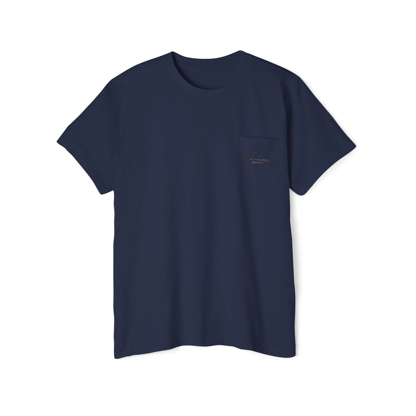 Progress Over Perfection Pocket Tee, Unisex Cotton Tee, Casual Daywear, Gift for Creatives, Motivational T-Shirt
