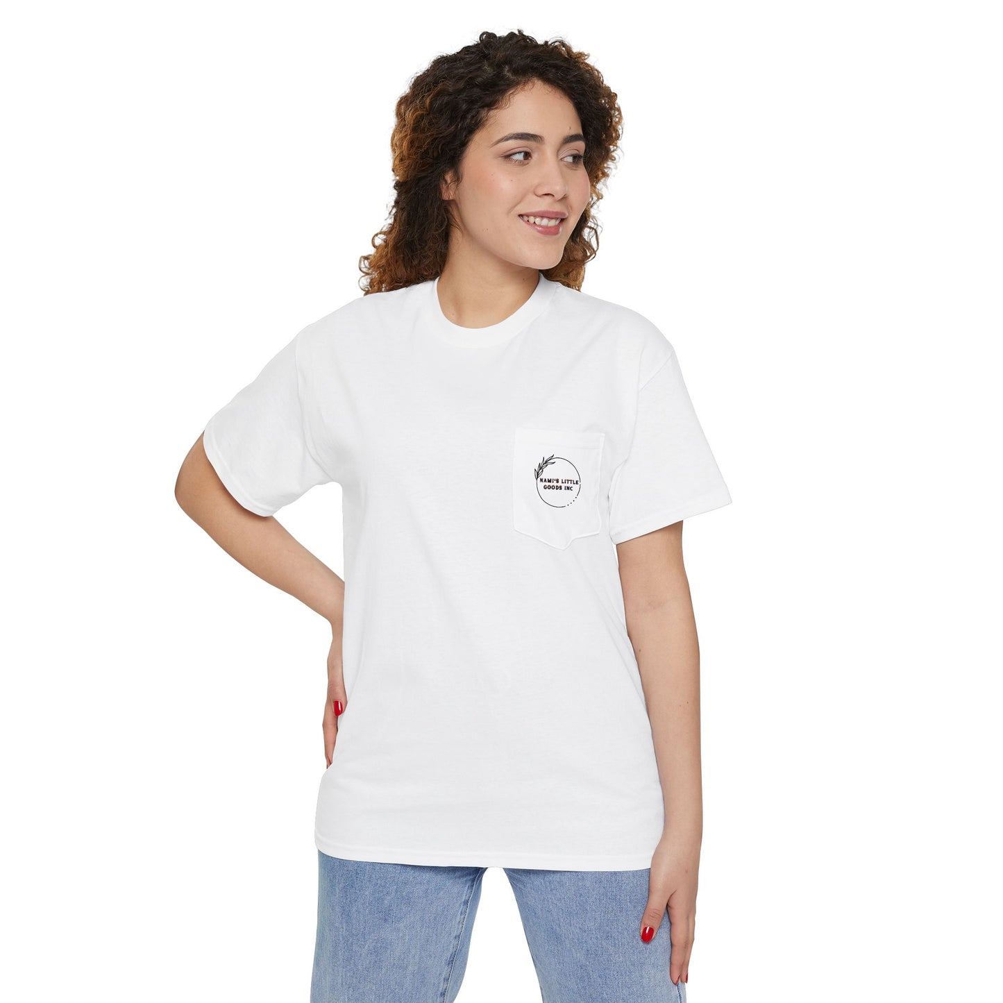 Progress Over Perfection Pocket Tee, Unisex Cotton Tee, Casual Daywear, Gift for Creatives, Motivational T-Shirt