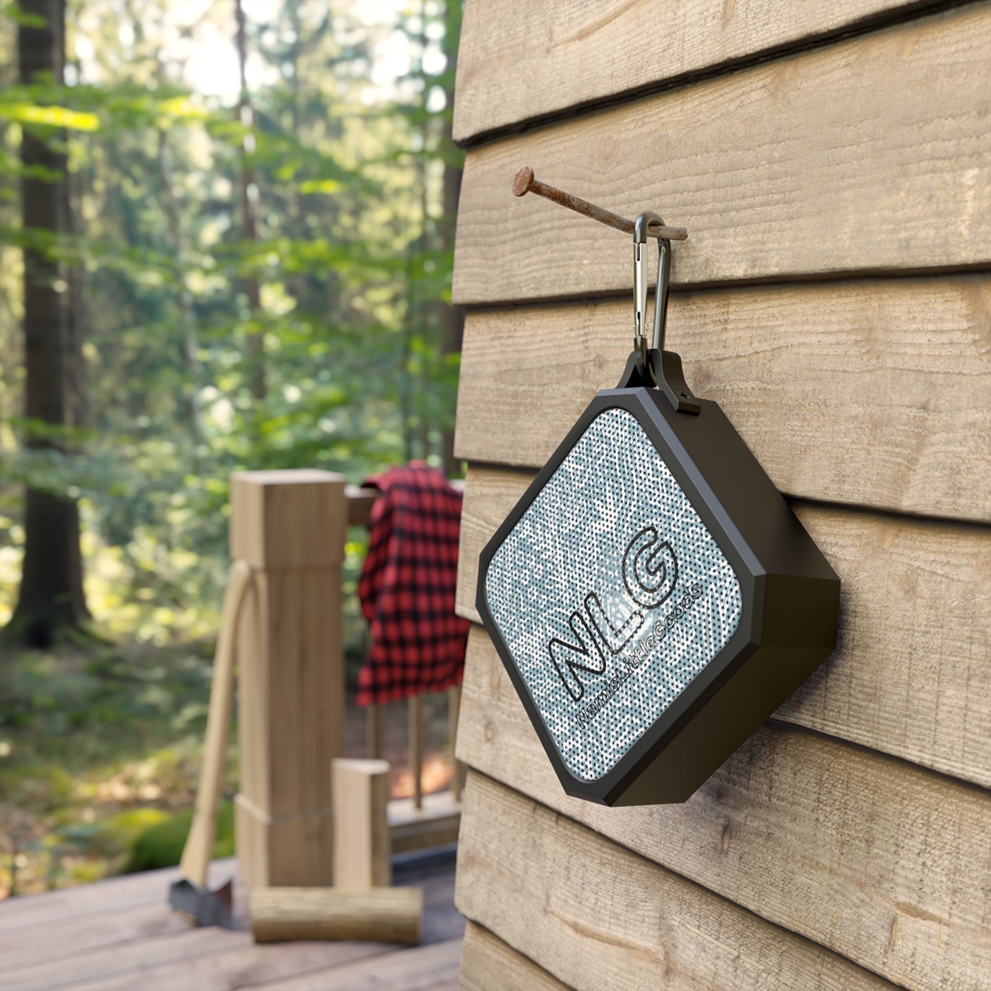 Portable Outdoor Bluetooth Speaker, Waterproof Music Player for Camping, Hiking, Festivals, Travel, Beach, Summer Vibes
