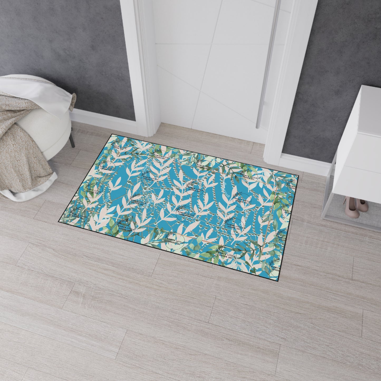 Stylish Heavy Duty Floor Mat for Home Decor, Indoor/Outdoor Rug, Kitchen Mat, Entryway Mat, Non-Slip Floor Mat
