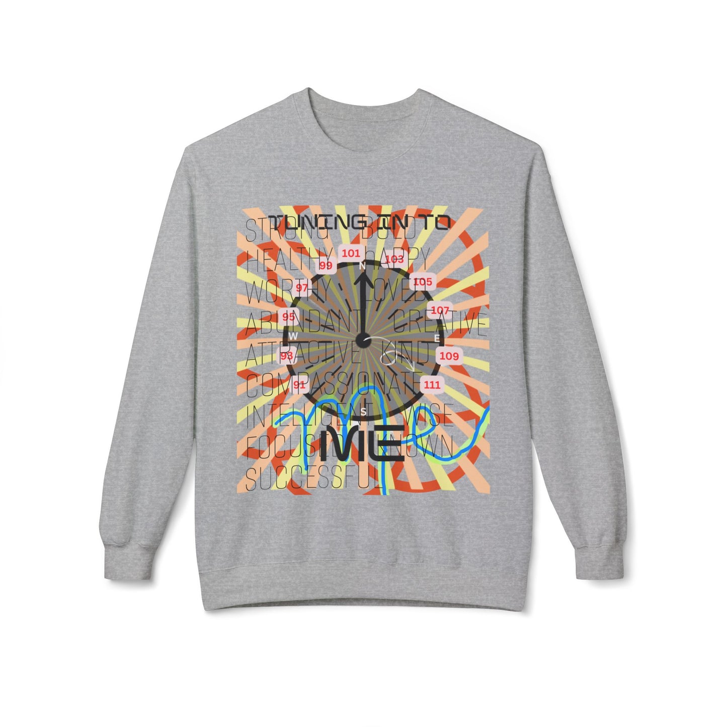 Unisex Midweight Softstyle Fleece Crewneck Sweatshirt