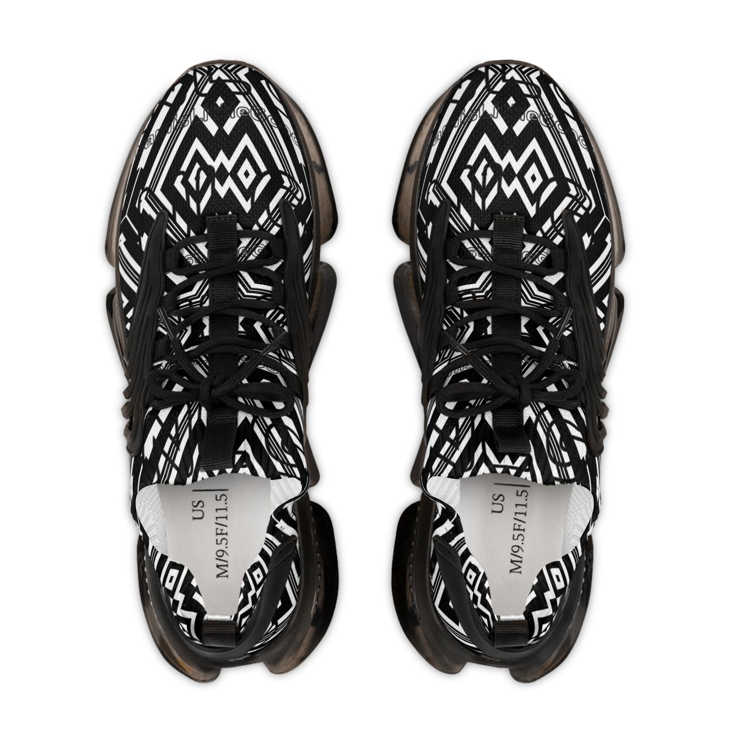 Stylish Mesh Sneakers for Men, Trendy Athletic Shoes, Casual Footwear, Unique Pattern Sneakers, Perfect for Gym and Everyday Wear