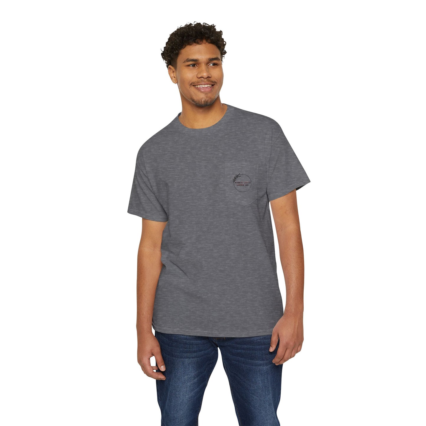 Progress Over Perfection Pocket Tee, Unisex Cotton Tee, Casual Daywear, Gift for Creatives, Motivational T-Shirt