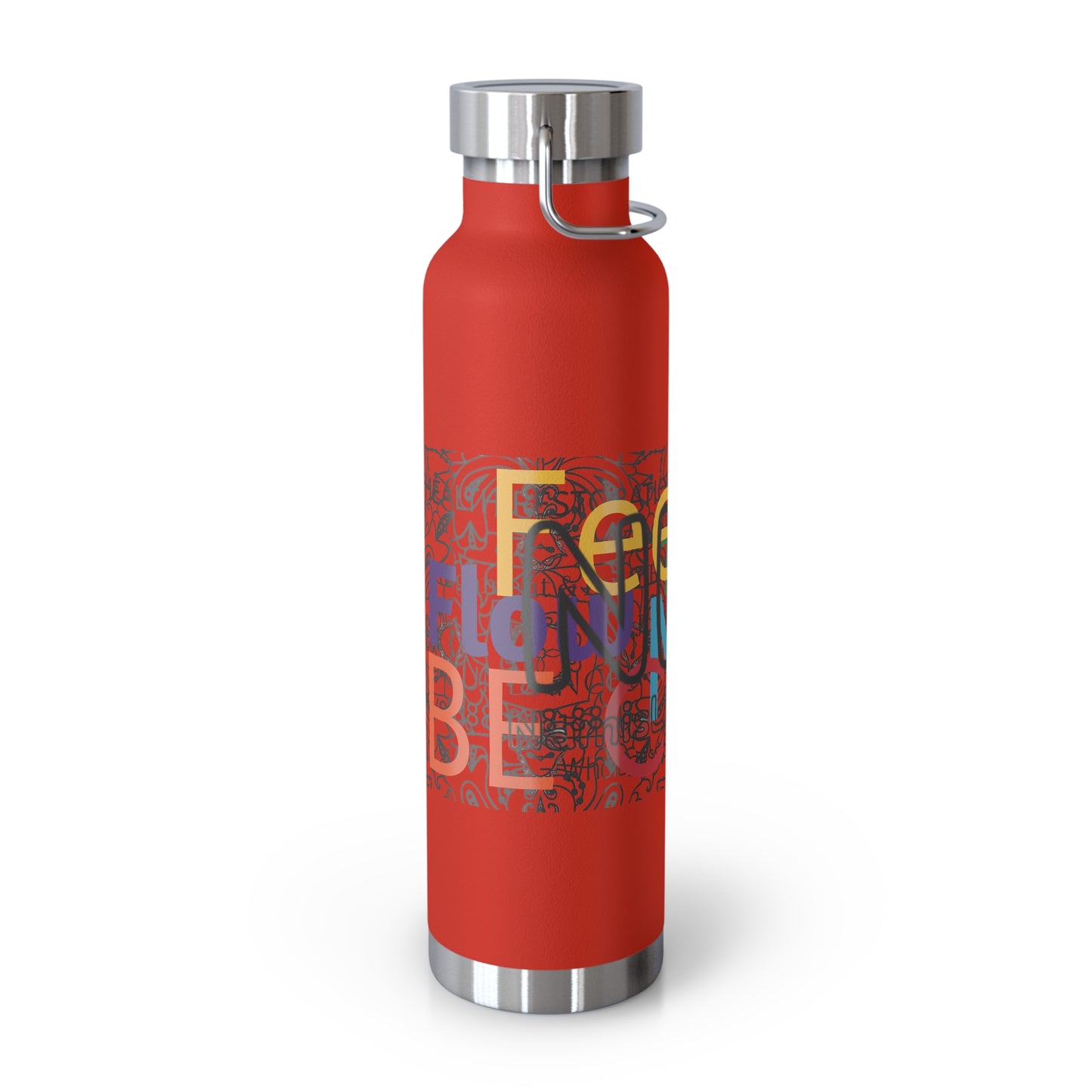 Colorful Insulated Water Bottle with Motivational Quotes, Travel Mug, Eco-Friendly, Gift for Fitness Enthusiasts, Hydration Companion