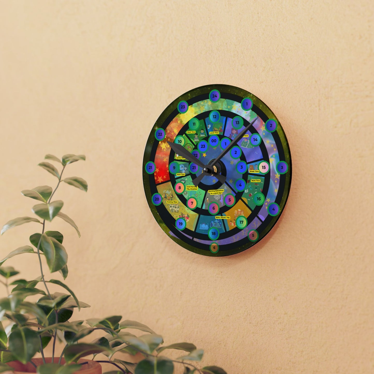 Fibonacci Day Clock