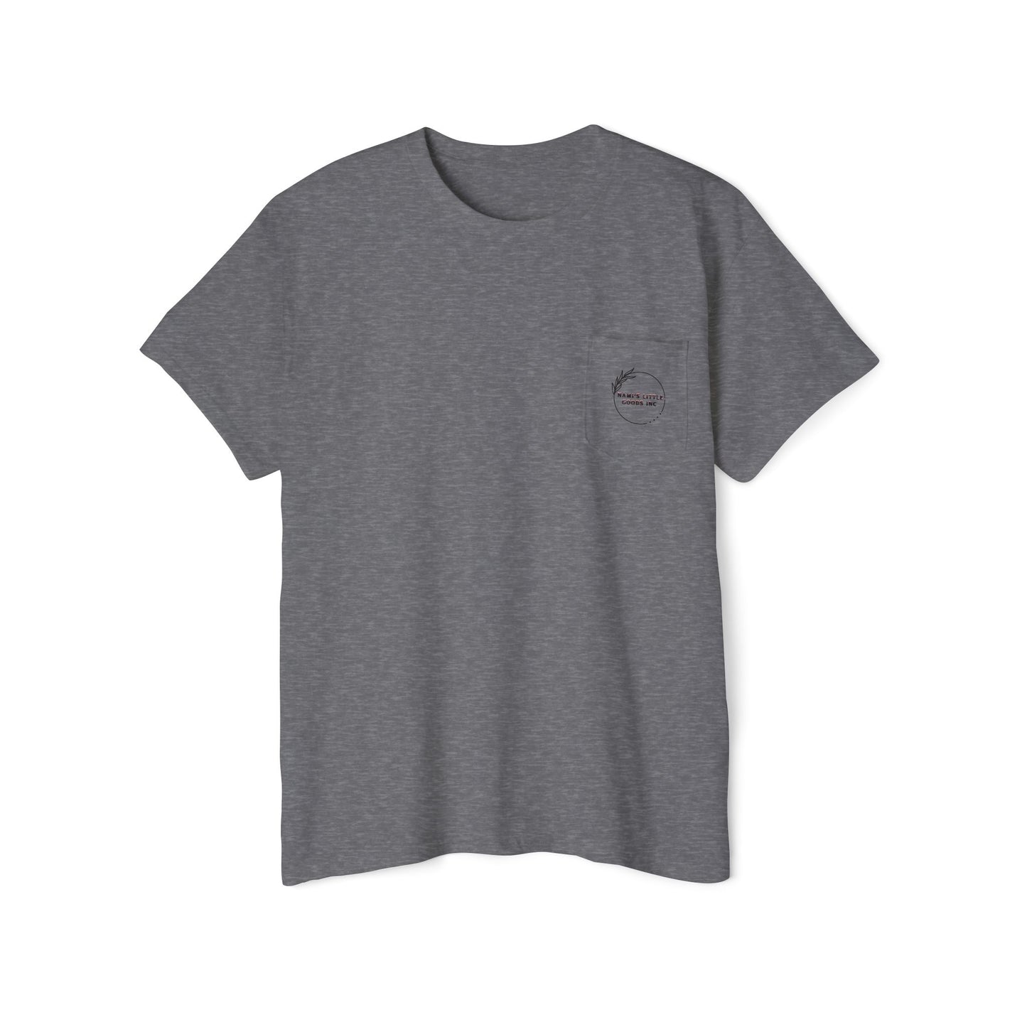 Progress Over Perfection Pocket Tee, Unisex Cotton Tee, Casual Daywear, Gift for Creatives, Motivational T-Shirt