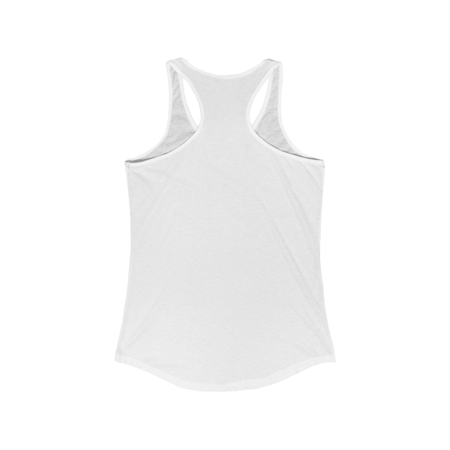 Boho Sunrise Women's Racerback Tank, Perfect for Yoga, Beach Days, Gifts, Summer Style, Relaxed Comfort
