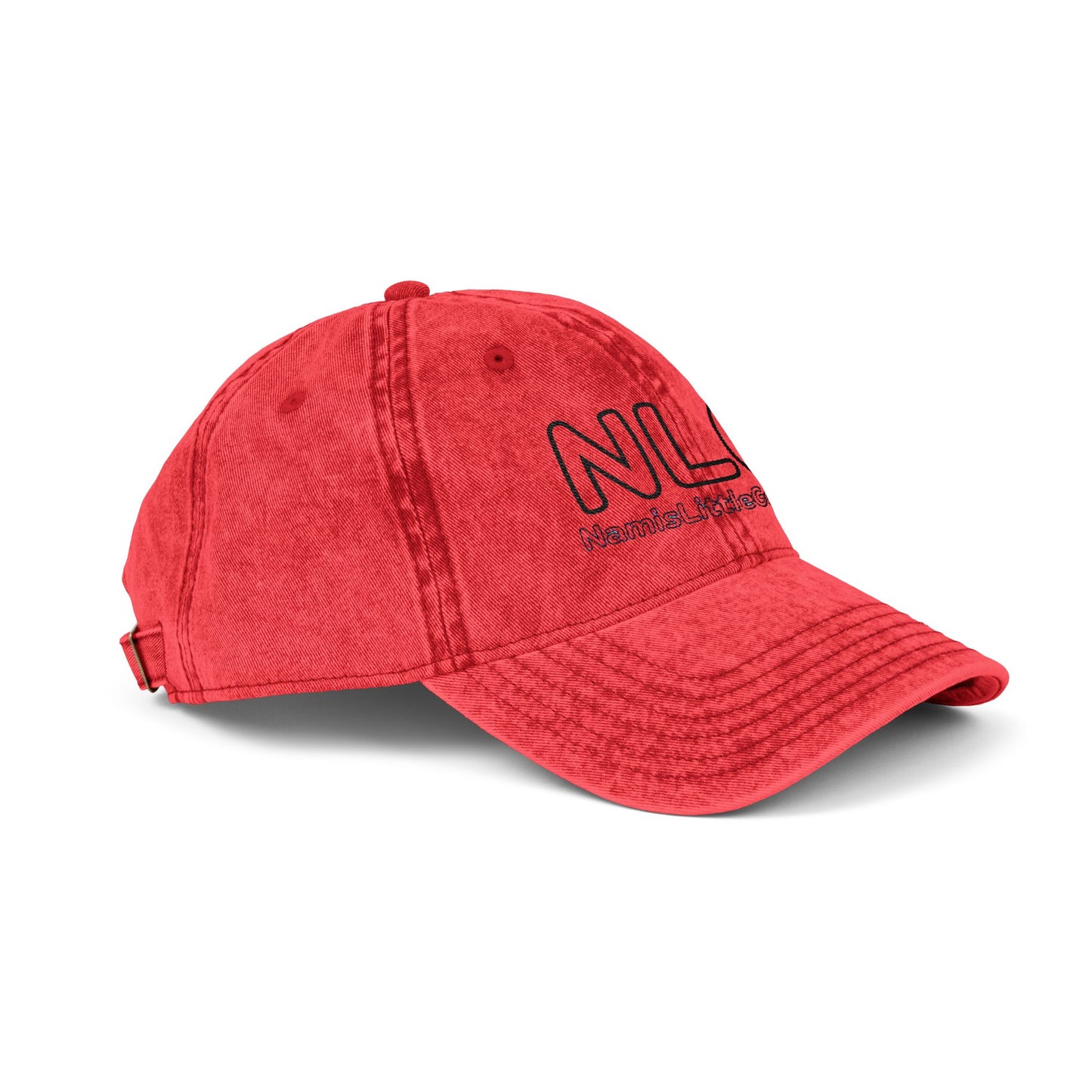 Vintage Embroidered Cap, Stylish Dad Hat, Casual Summer Hat, Gift for Him, Trendy Red Cap