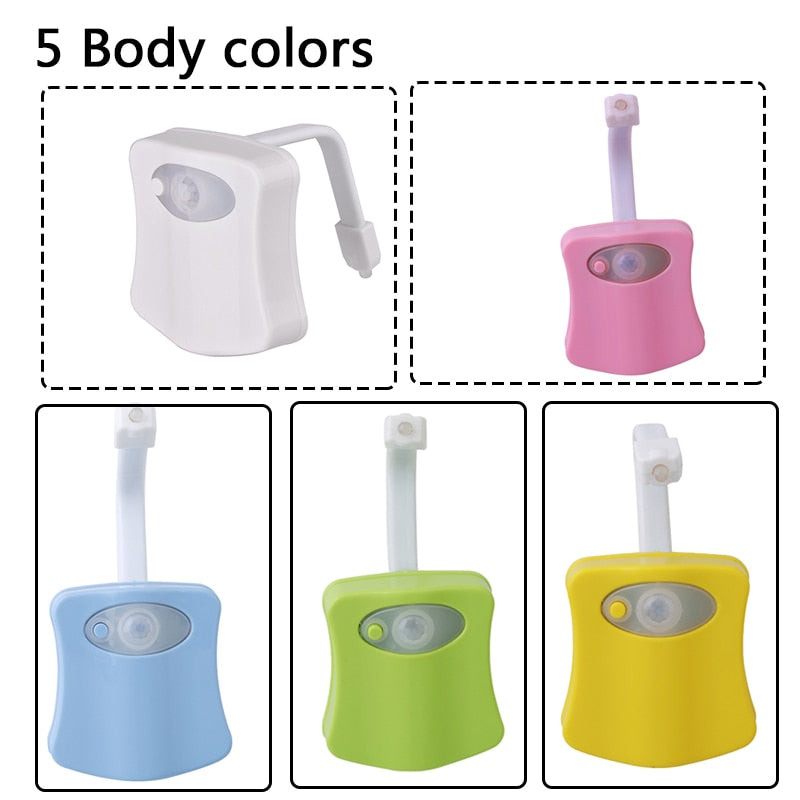 Smart Bathroom Toilet Night light LED Body Motion