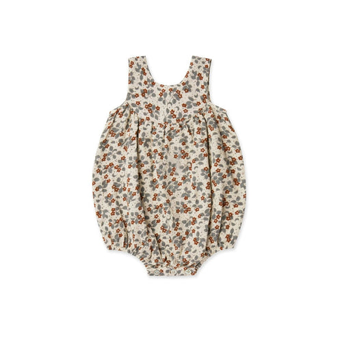 Summer Arrival Baby Unisex Floral Pattern Strap Onesies Bodysuits