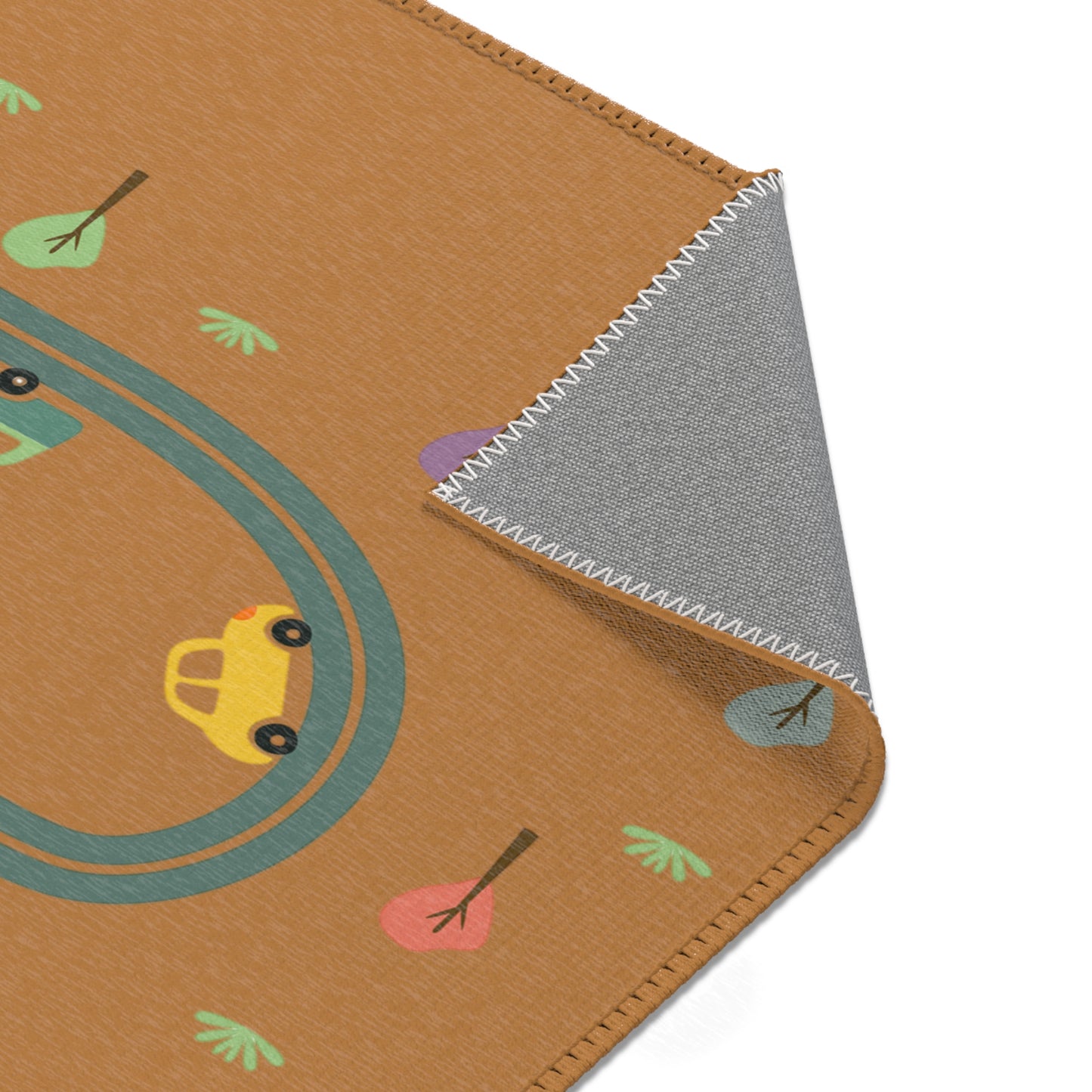 Whimsical Road Trip Area Rug | Fun Decor for Kids' Rooms, Living Spaces, Family Gatherings, Gift Idea for Wanderlust Lovers