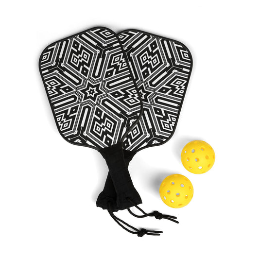 Stylish Pickleball Paddle Set, Modern Pickleball Gear, Sports Gift for Players, Pickleball Accessories, Unique Pickleball Equipment