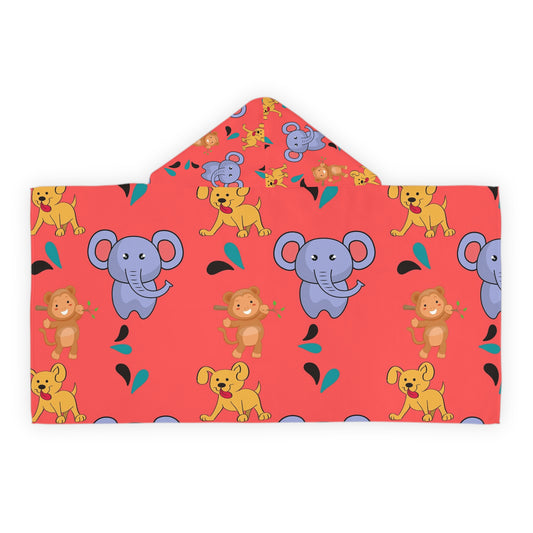 Kids' Animal Hooded Towel, Cute Elephant and Lion Design, Bath Time Essentials, Beach Towels, Toddler Bathrobe, Fun Pool Gifts