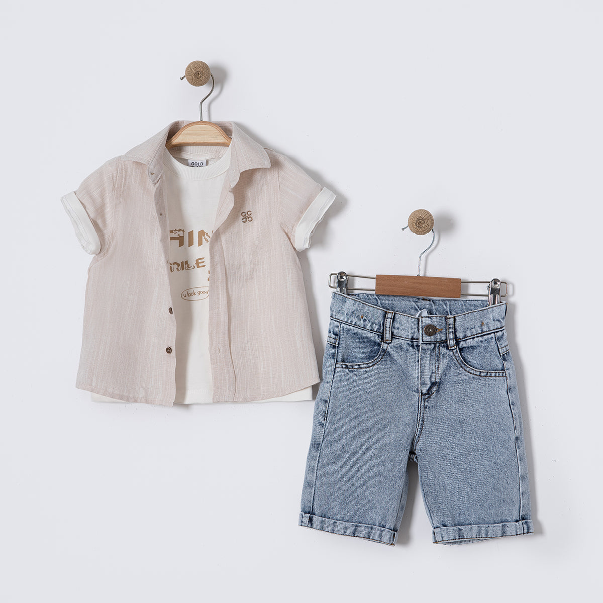 Trendy Tommy Denim Set