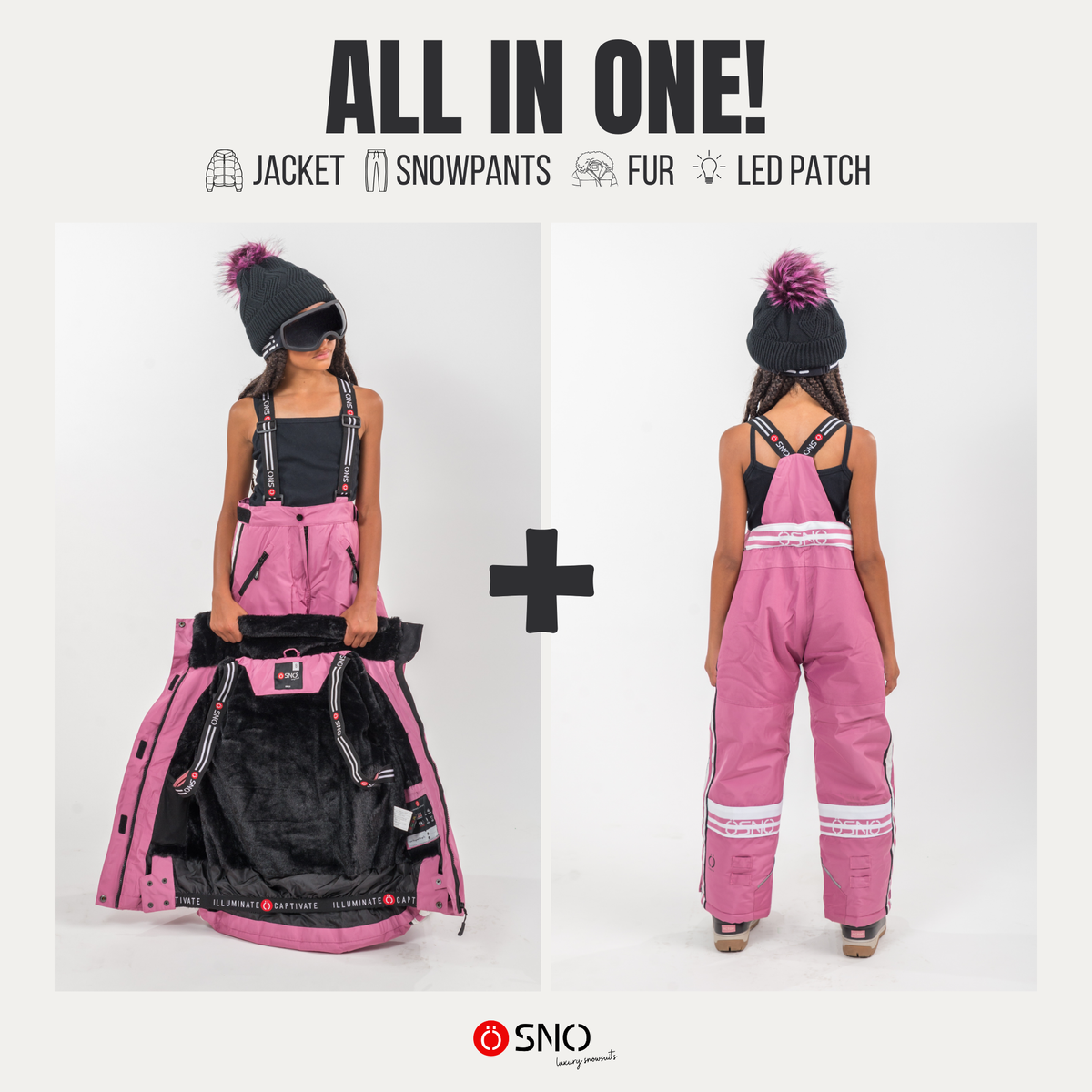 FINAL SALE - Jenna's Performance Snowsuit - Jacket & Snowpants