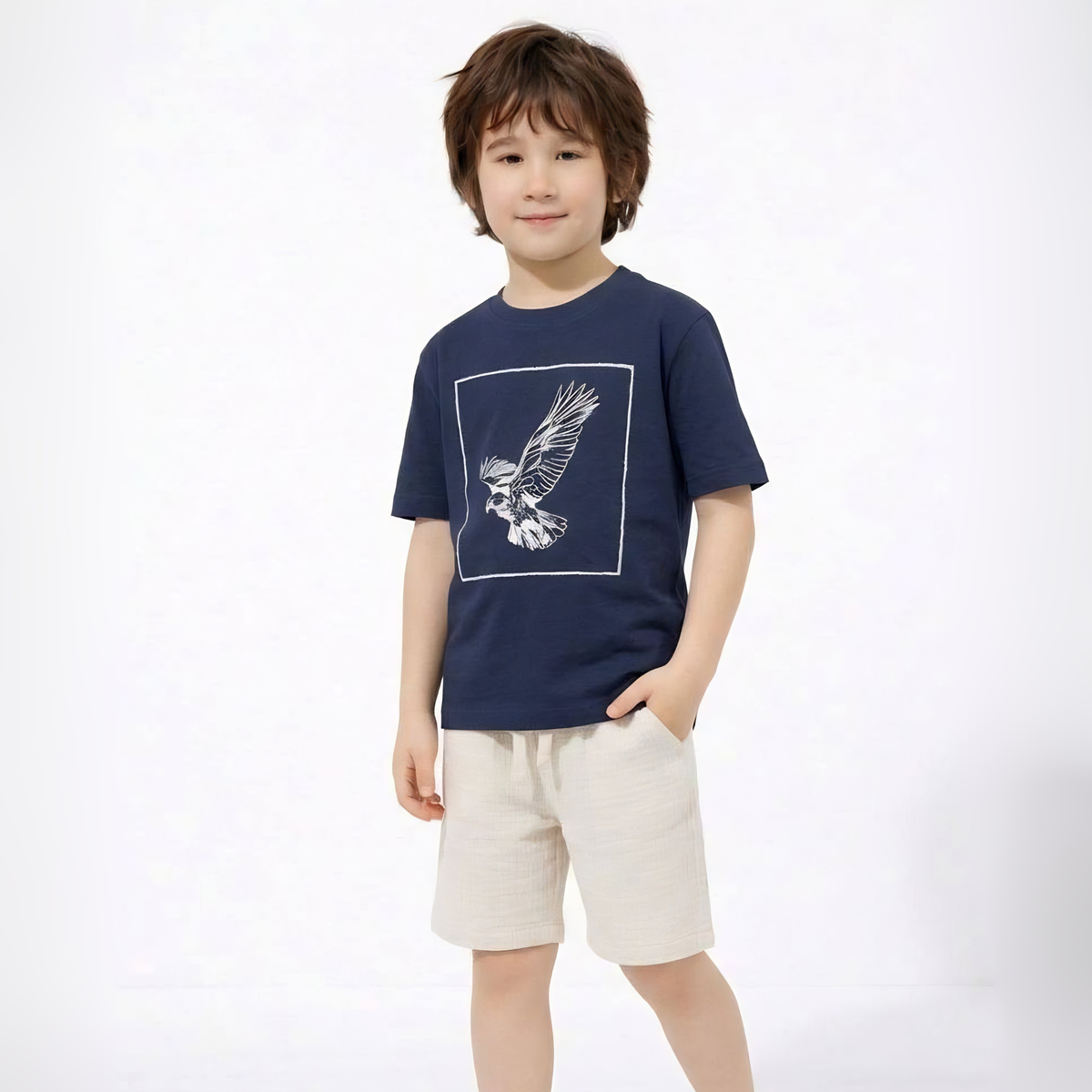 Eagle Breeze Boys Shorts Set