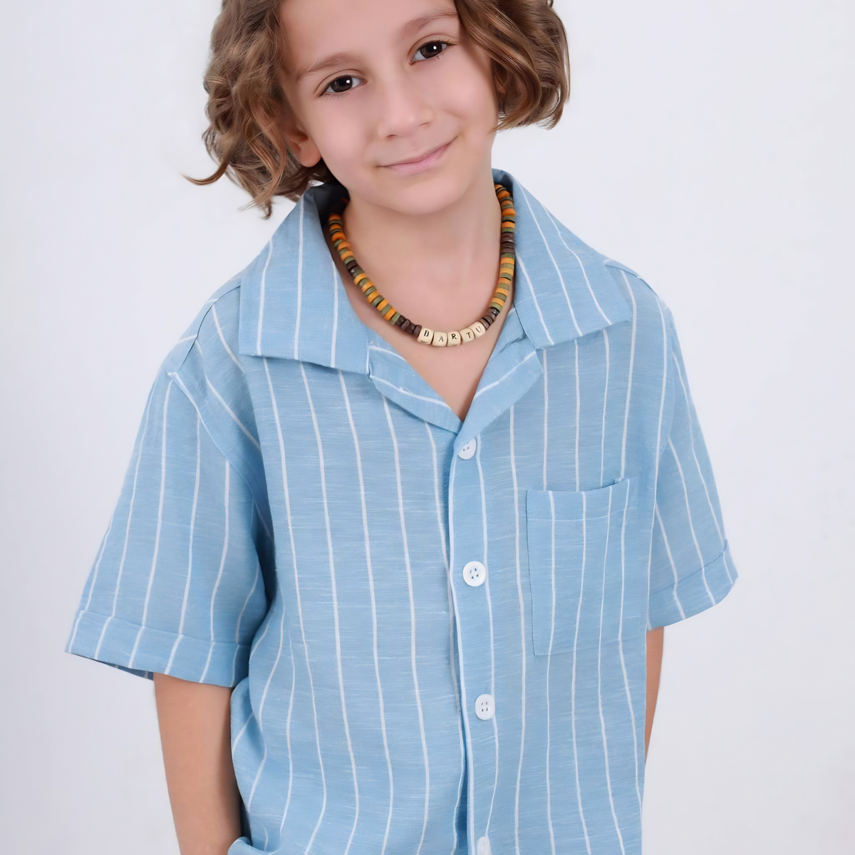 Luca Striped Dressy Shorts Set