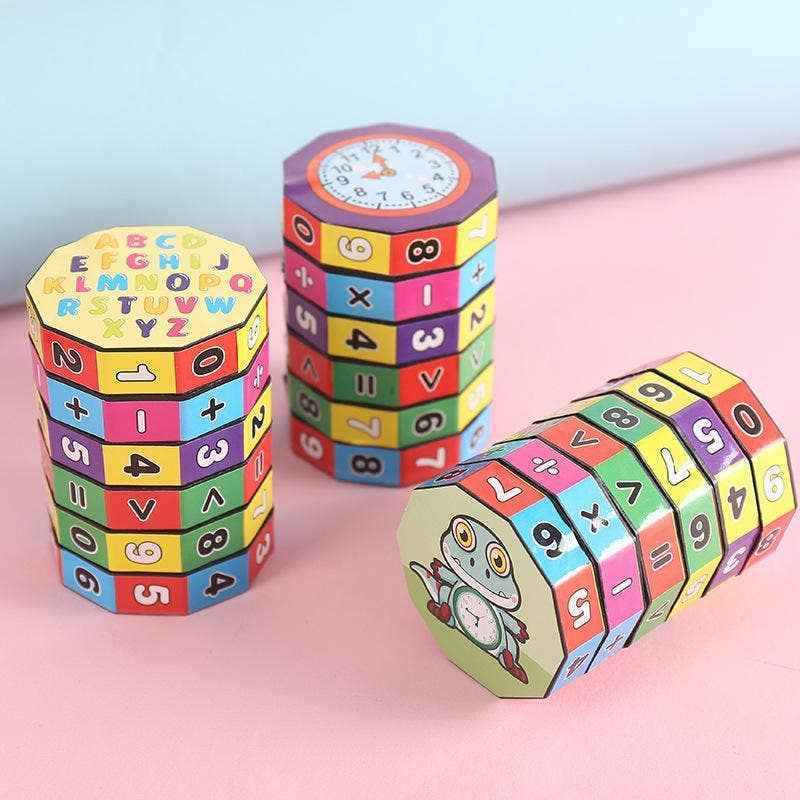 Educational Arithmetic Learning Cube - Ages 3+