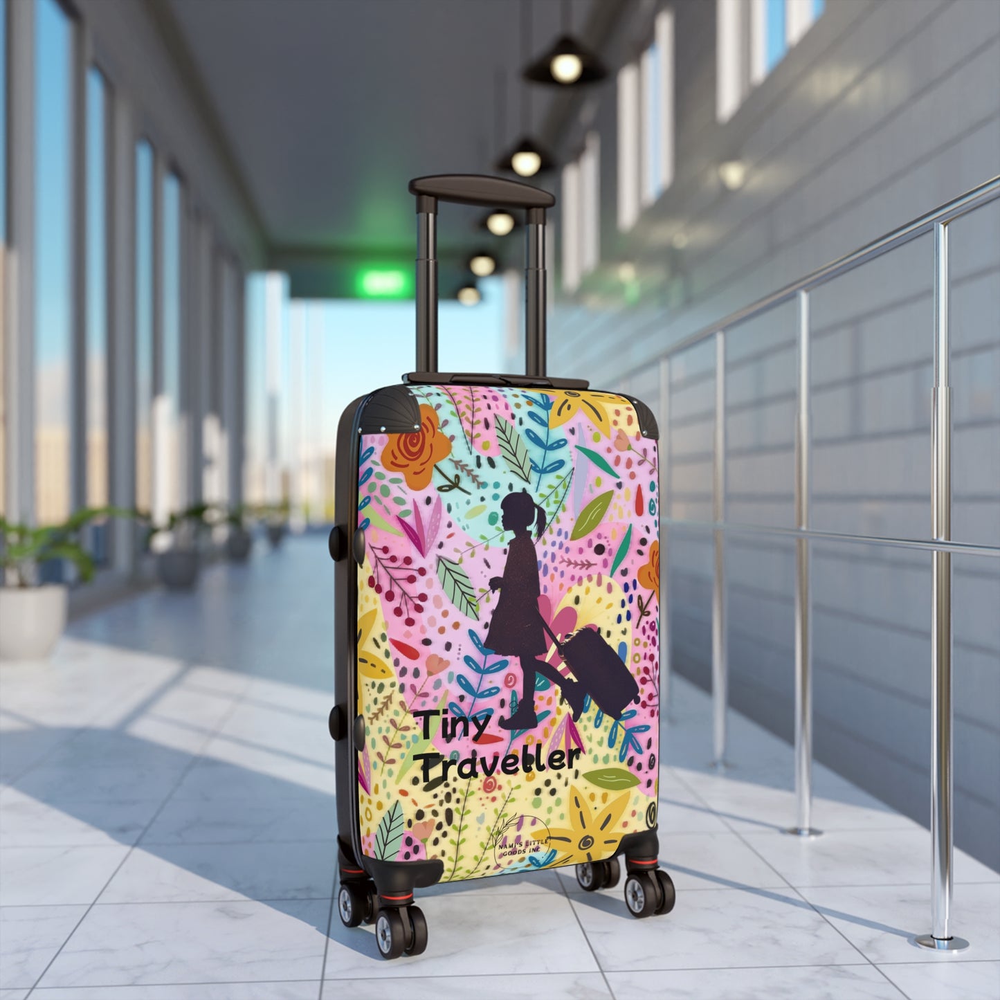 Colorful Travel Suitcase for Tiny Travelers: Luggage, Kids Suitcase, Adventure Gear, Family Travel Essentials, Unique Travel Gift
