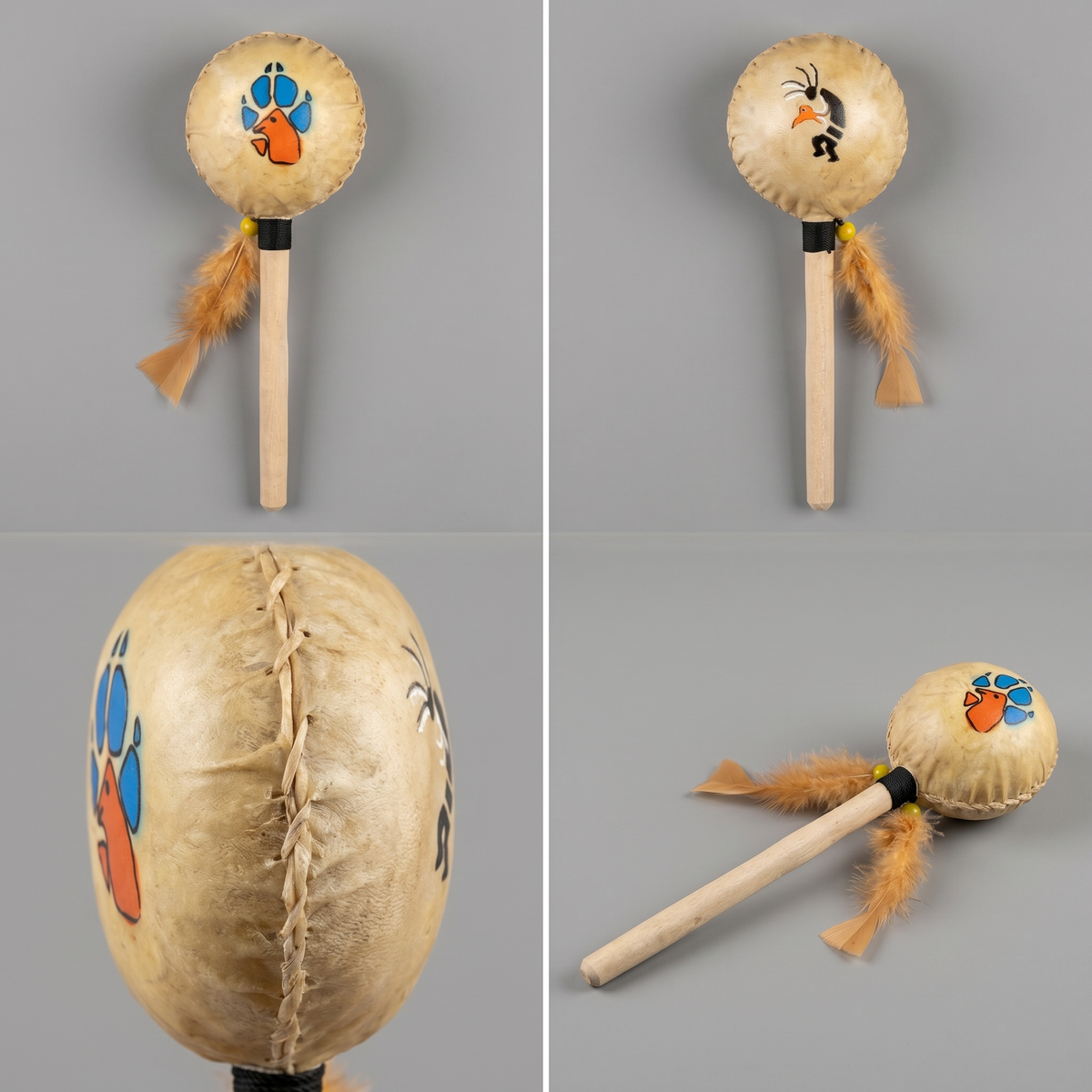 Handcrafted Ceremonial Rattle (6)