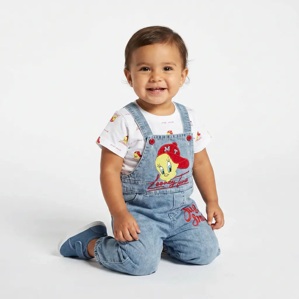 Denim Series – Birdie Baby Set