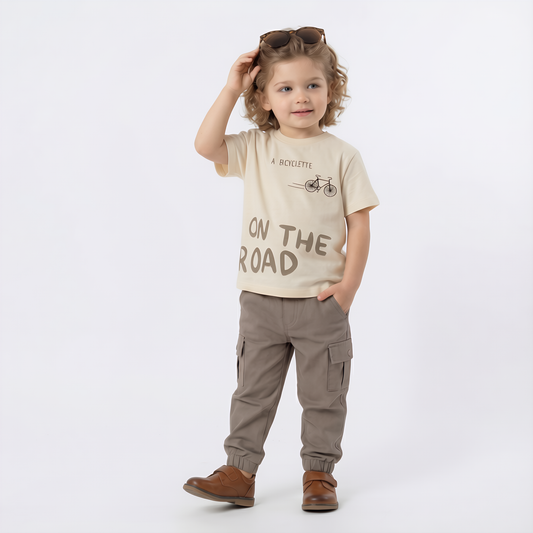 Little Rider Cargo Joggers Set