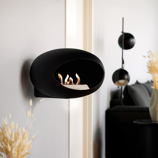 Le Feu Wall Dome <br>Black
