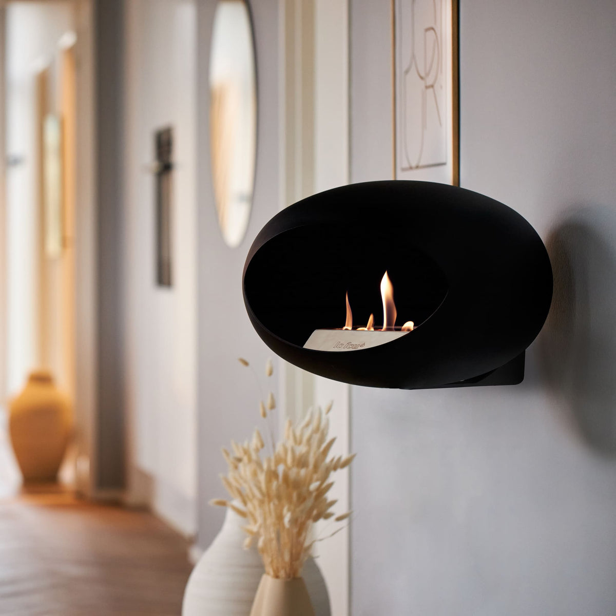Le Feu Wall Dome <br>Black