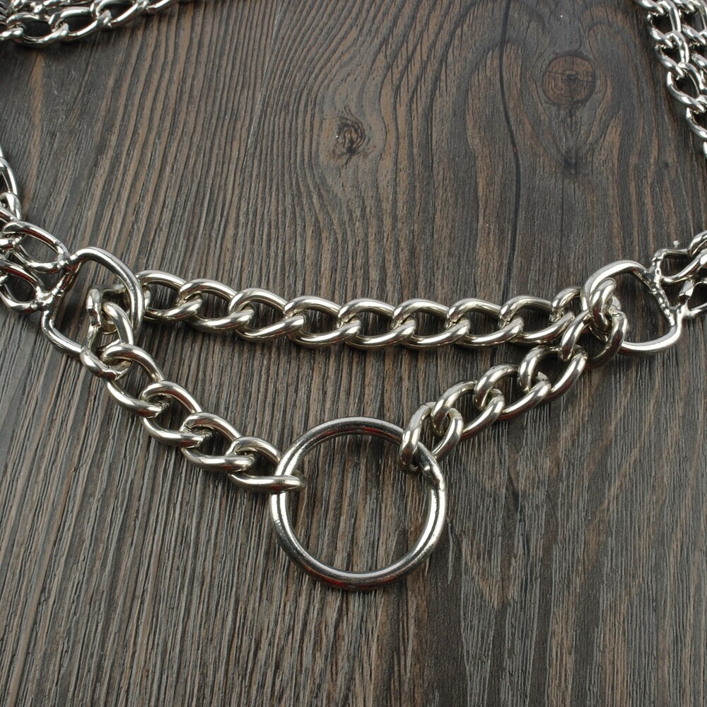 Metal Stainless Steel Chain Martingale Dog Collar