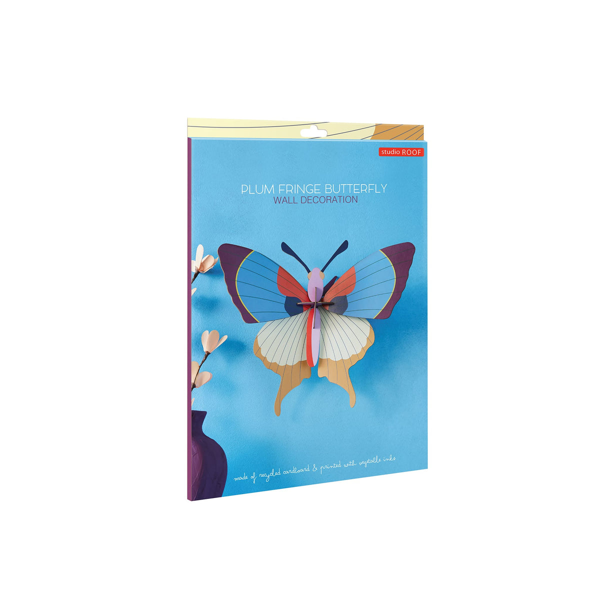 Plum Fringe Butterfly