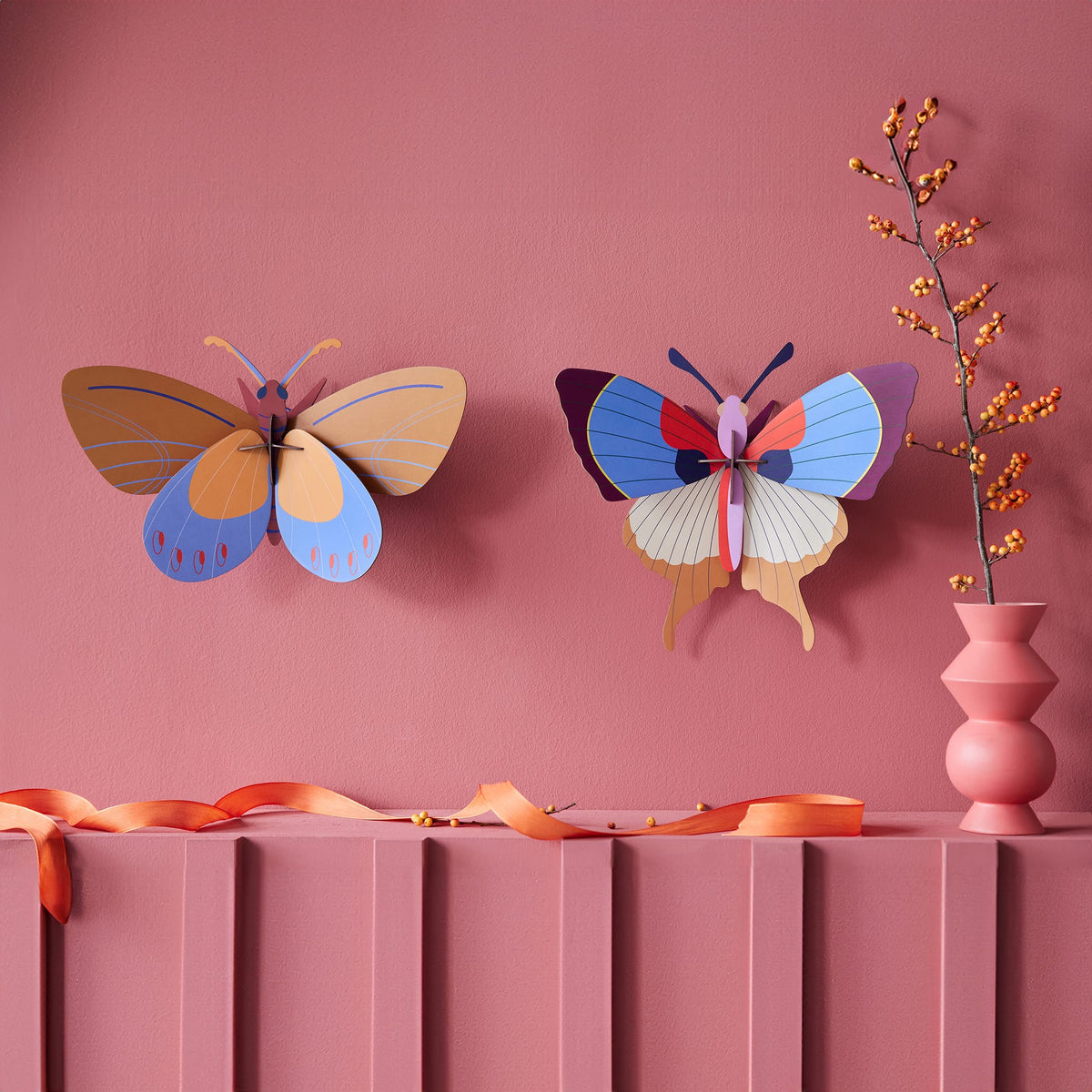 Plum Fringe Butterfly
