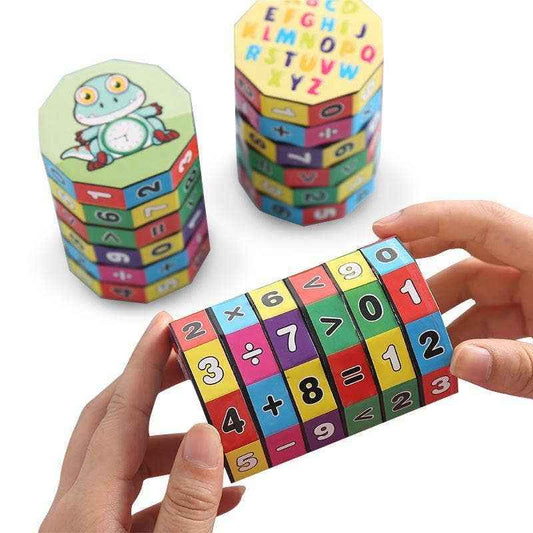 Educational Arithmetic Learning Cube - Ages 3+