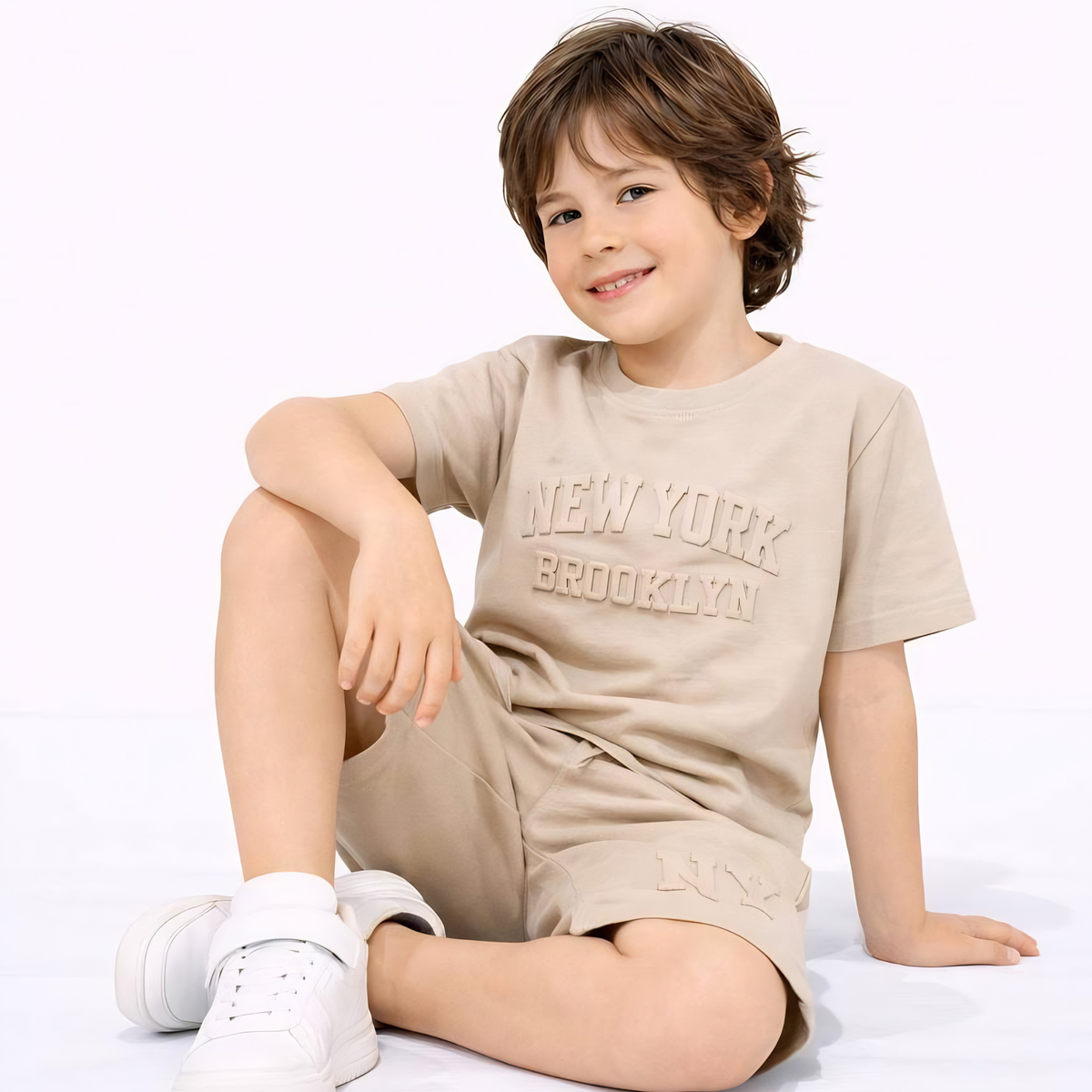 Downtown Boy Shorts Set
