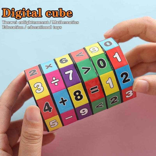 Educational Arithmetic Learning Cube - Ages 3+