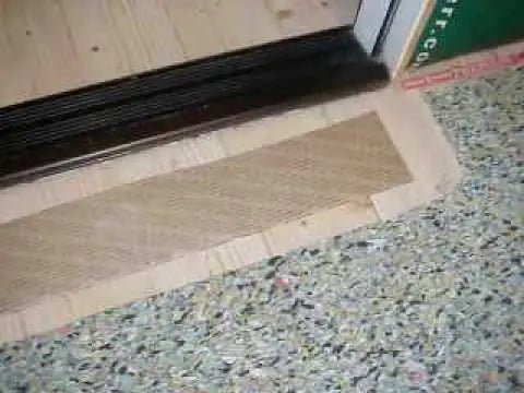 EZEdge with StoneCap Transition Ramps | Recycled Rubber Wheelchair Threshold Ramp Canada