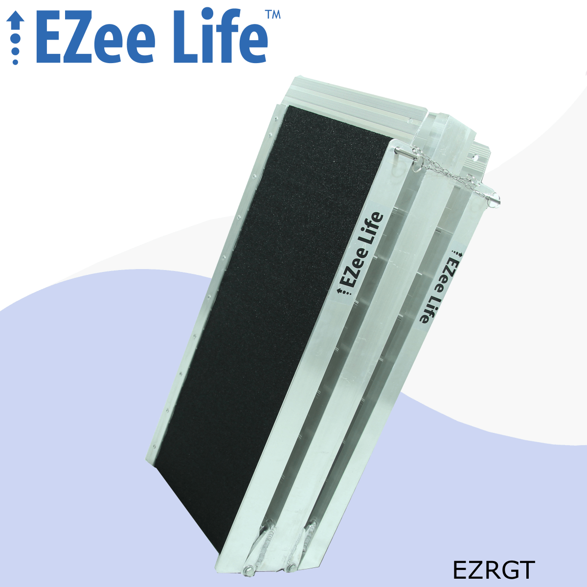 EZee Life EZ6RGT 6 ft Multifold Wheelchair Ramp with Grip Tape | 600 lb Canada