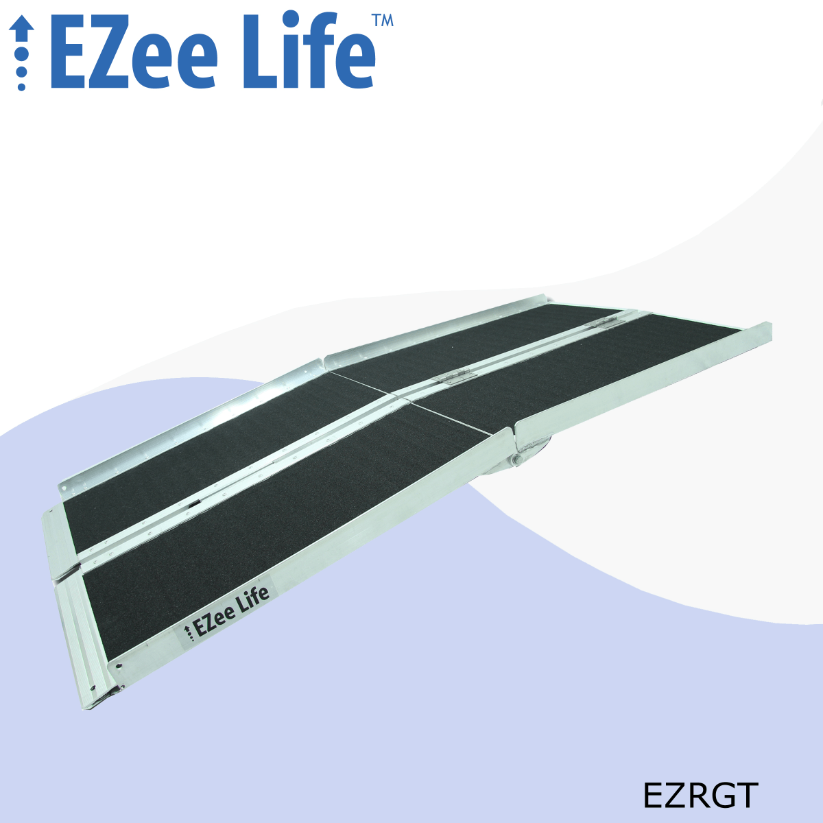 EZee Life EZ6RGT 6 ft Multifold Wheelchair Ramp with Grip Tape | 600 lb Canada