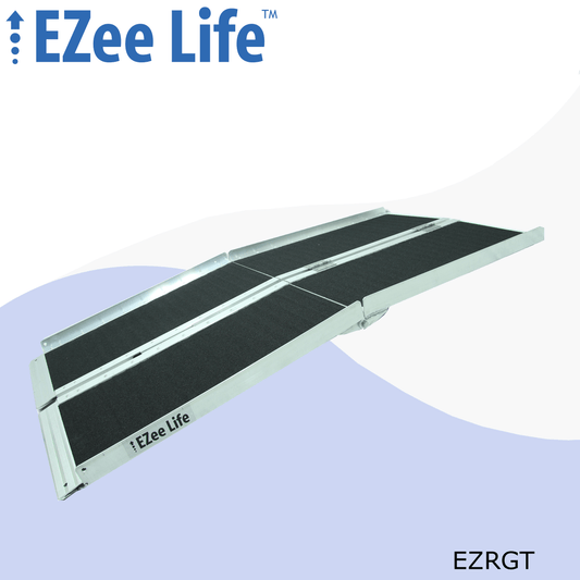 EZee Life EZ6RGT 6 ft Multifold Wheelchair Ramp with Grip Tape | 600 lb Canada