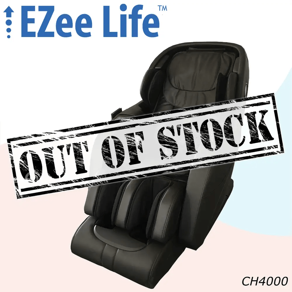 CH4000 Full Body 4D Massage Chair &ndash; Ultra-Long Curved Rails, Airbag System &amp; Bluetooth App Control for Home Wellness in Canada