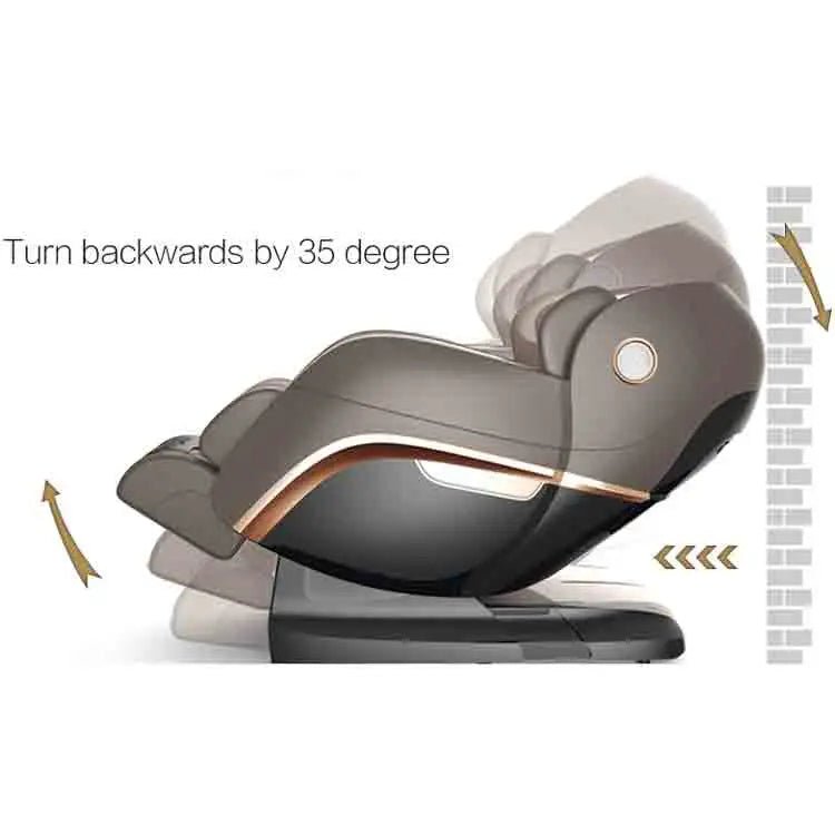 CH4000 Full Body 4D Massage Chair &ndash; Ultra-Long Curved Rails, Airbag System &amp; Bluetooth App Control for Home Wellness in Canada