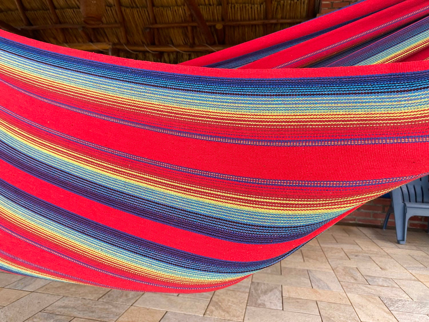 Premium Brazilian Style Double Hammock with Universal Stand