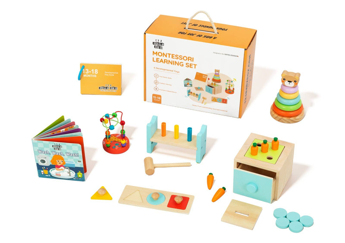 123 Baby Box - 13-18 Months Montessori Educational Box