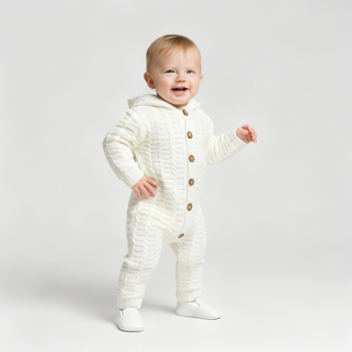 Baby Hood Newborn Overall Set